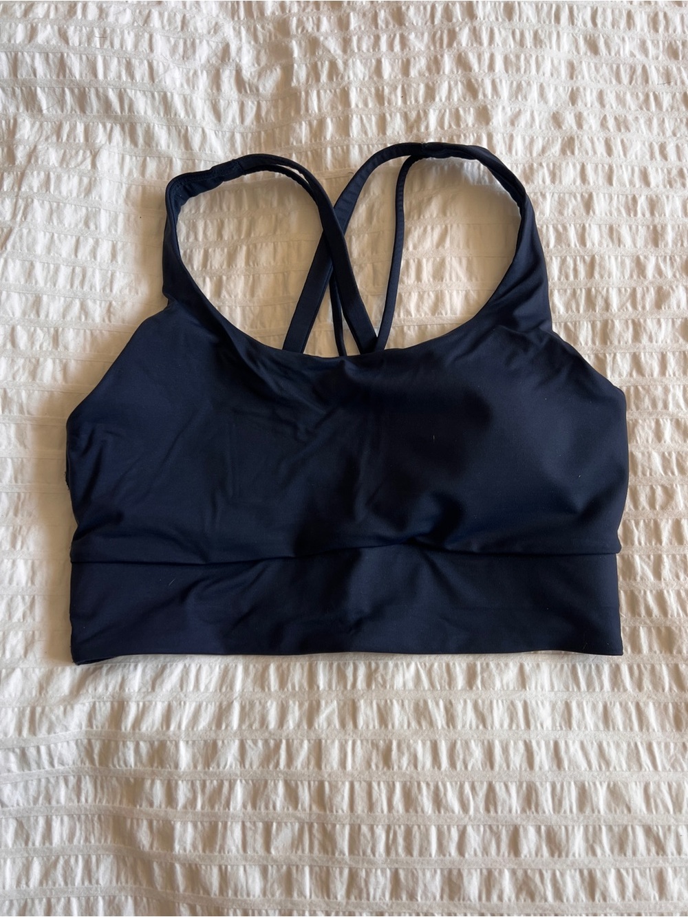 lululemon athletica Black Strappy Energy Sports Bra